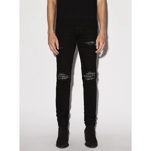 AMIRI  MX1 BANDANA JEAN  BLACK