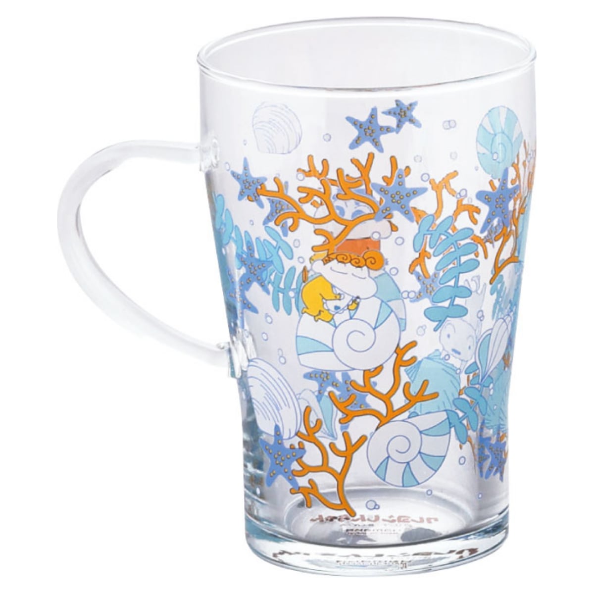 クレヨンしんちゃん】耐熱ガラスマグ（貝がら）【CS40】CS41-815