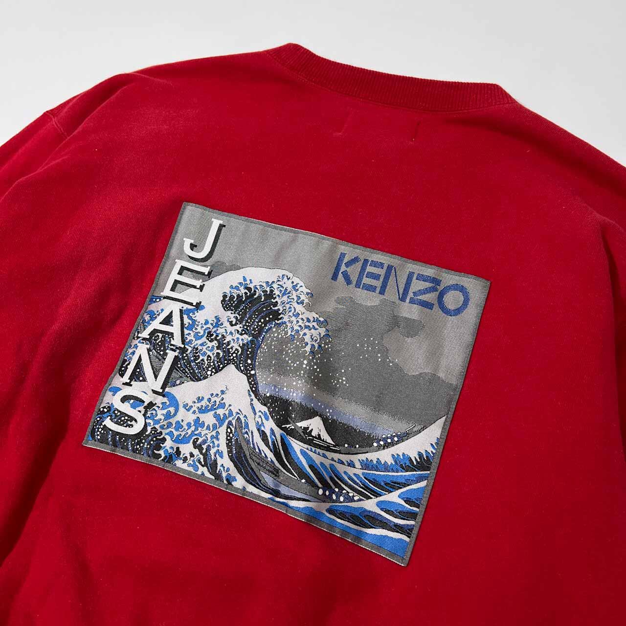 KENZO 北斎 富嶽三十六景 スウェットトレーナー（ケンゾー ジーンズ 
