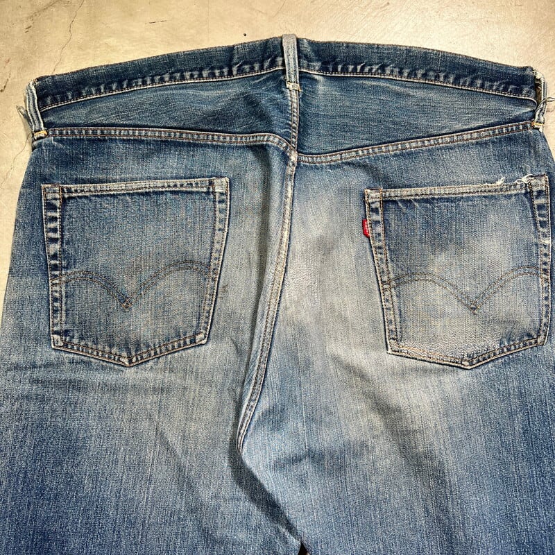 70's LEVI'S リーバイス 505 デニム 耳付き Big E 刻印5 平行 70's LEVI'S リーバイス 505 デニム 耳付き Big E 刻印5 平行