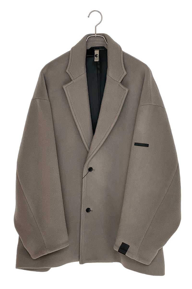 N.HOOLYWOOD エヌハリウッド コート ウール ナイロン チェスター フィールドコート CHESTER FIELD COAT ドロップショルダー 21AW グレー 36 アウター ジャケット ブルゾン【メンズ】