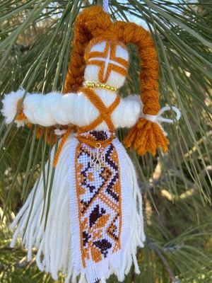 UA.Designer手作りモタンカ（ウクライナの御守り）