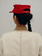 6CRAYON Flat Top Corduroy Baseball Cap