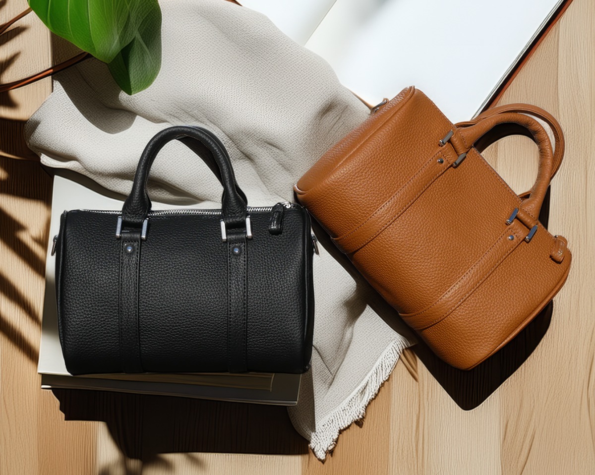 BR715/Emboss Mini BostonBag | 革製品のLEZALI BASE店