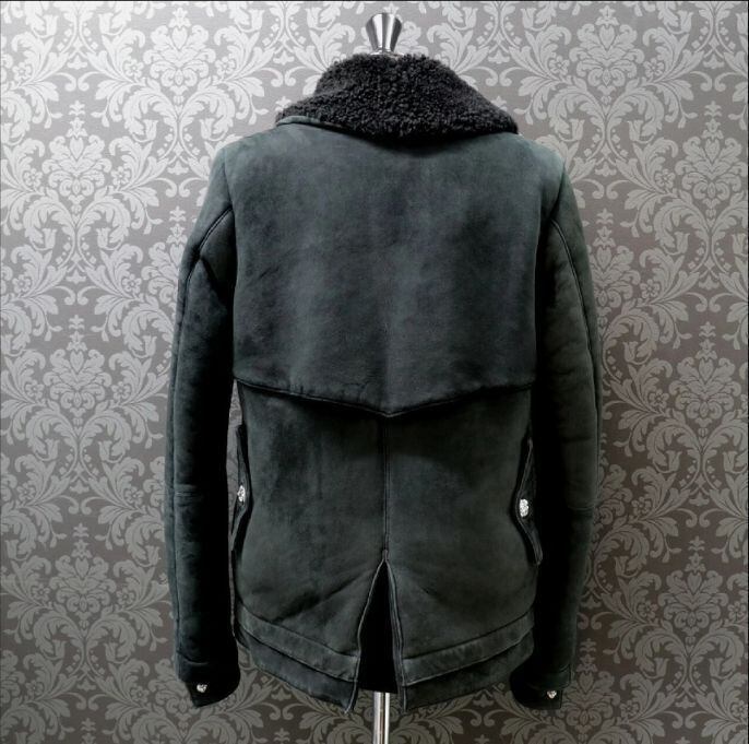 CHROME HEARTS クロムハーツ HATCHET SHRLING VJ ムートンジャケット
