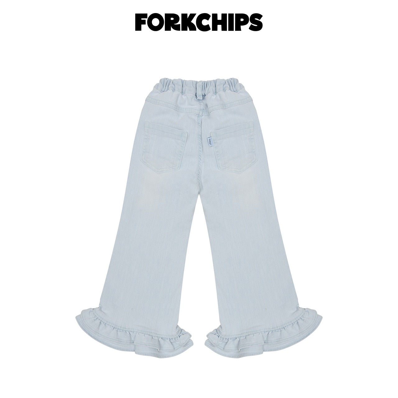 [FORKCHIPS] 로제프릴청바지 / [포크칩스] 로제프릴청바지
