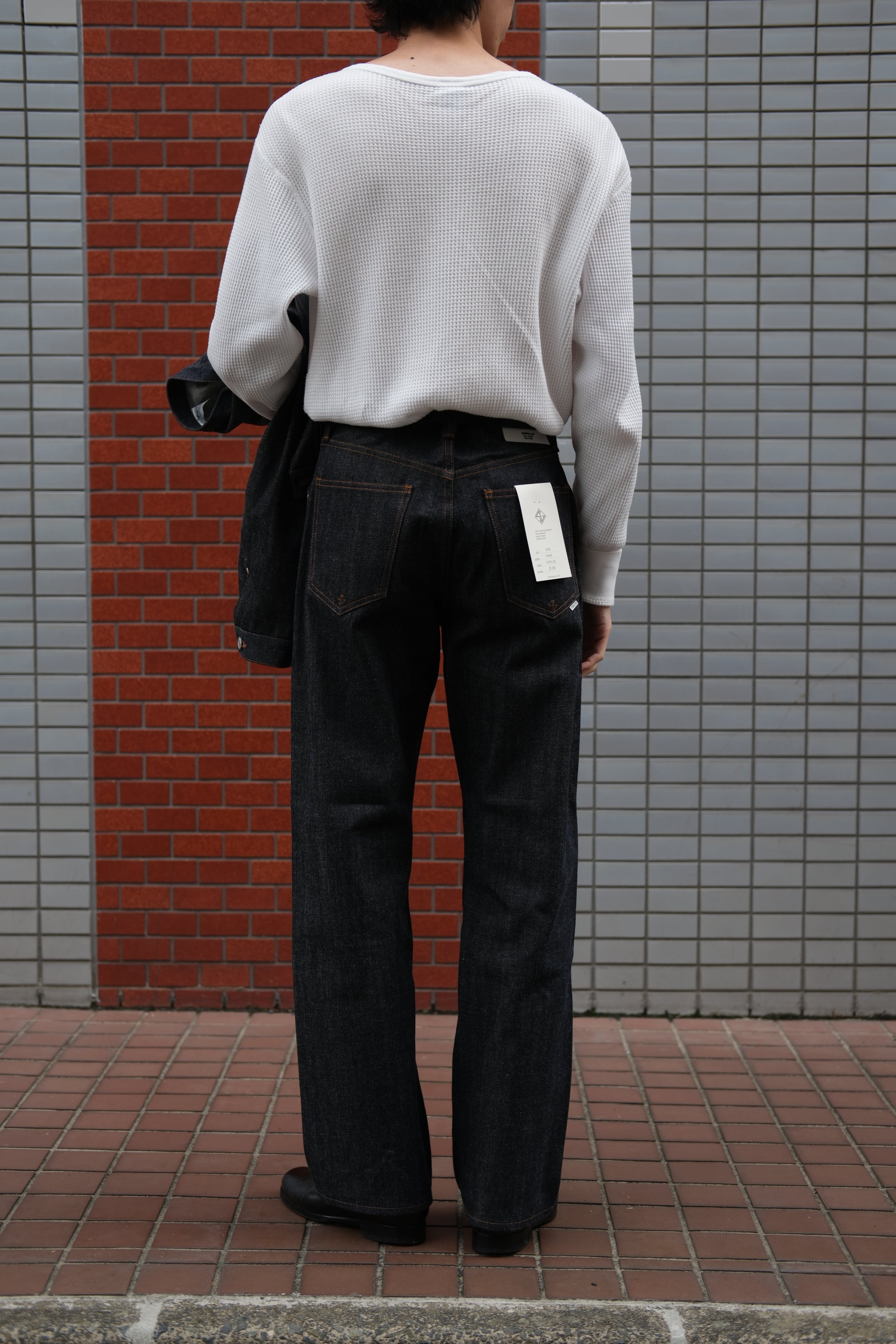 Utah／”stabilizer gnz” 0-09 selvedge wide straight／indigo | Utah