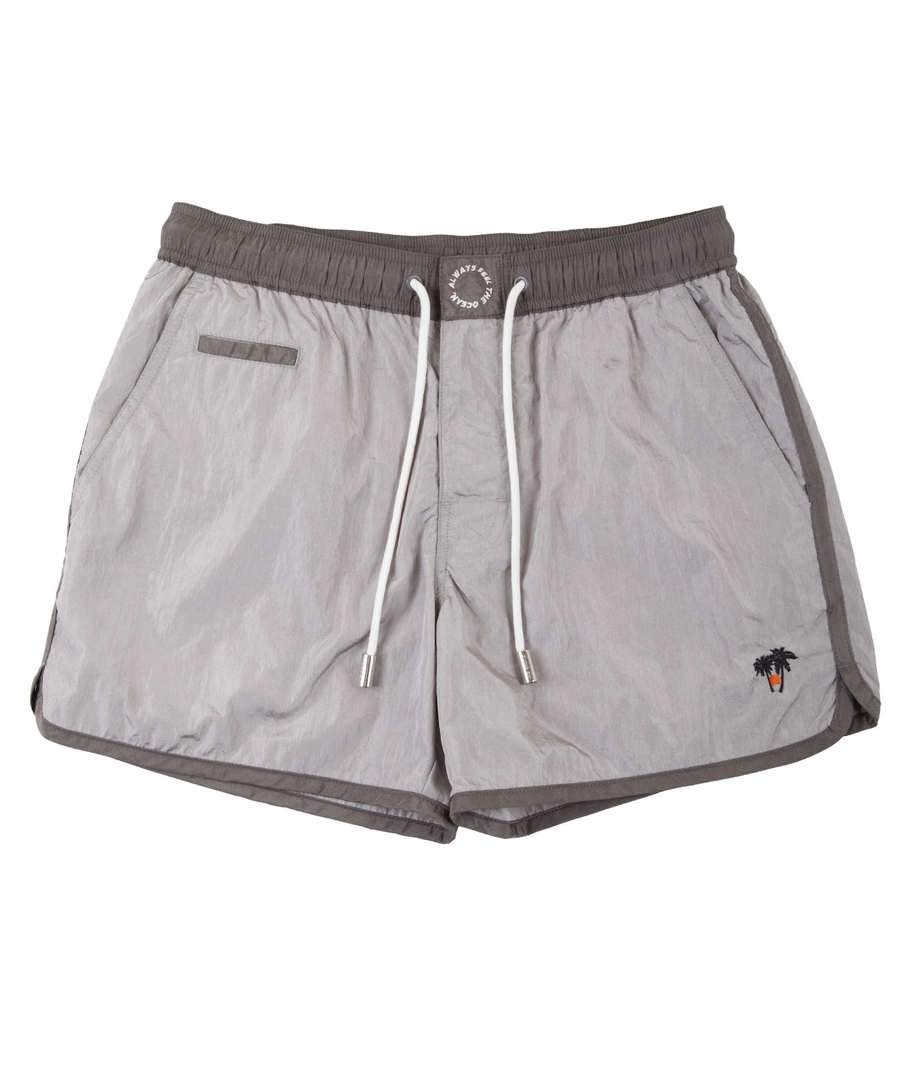 【SUNS】PIPING SATIN BOARDSHORTS［RSW075］