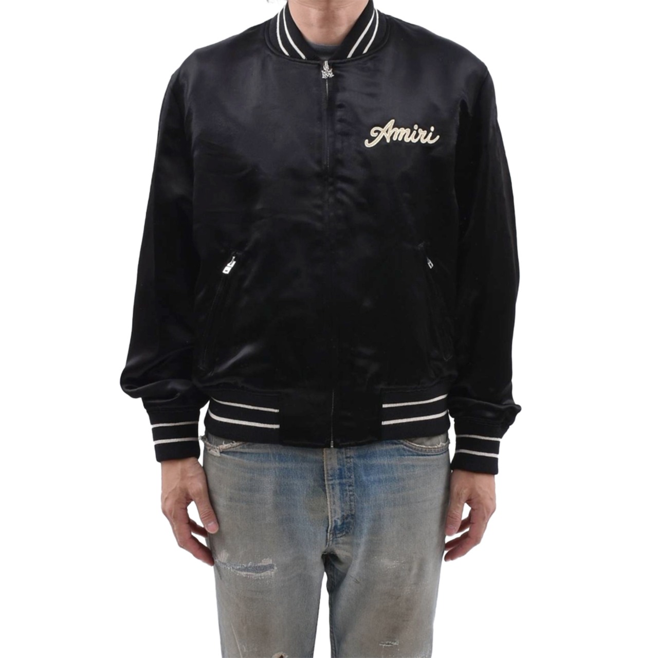 【AMIRI】CLUB AMIRI BOMBER JACKET - 1