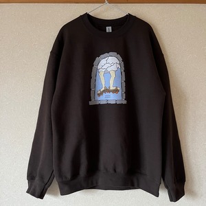 THE SKATE COMPANY × ROADHOUSE Holy Roller Sweatshirt【ダークチョコレート】