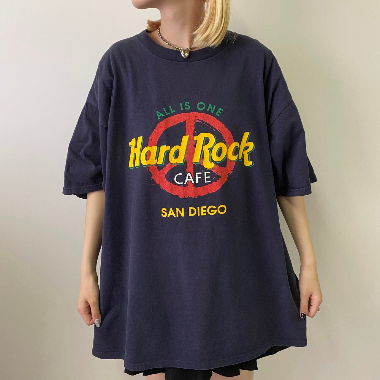 USA製 90年代 HARD ROCK CAFE サンディエゴ ハードロックカフェ 