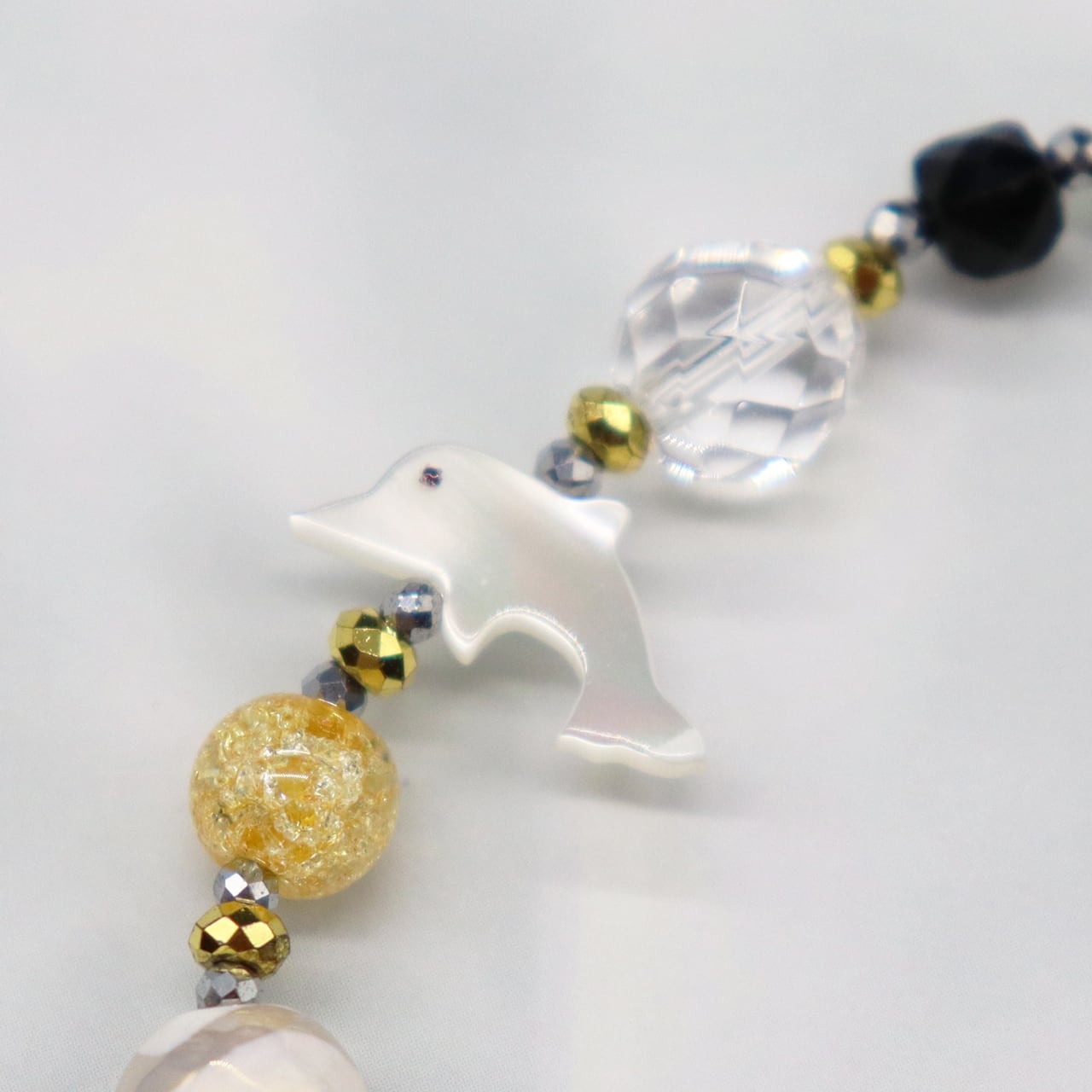 アクアマリン 華奢ブレス 水紋天珠 効果 Lovely Zoo 水紋天珠 アクア