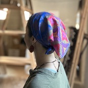 No.017 | リサイクルサリースカーフ Sサイズ