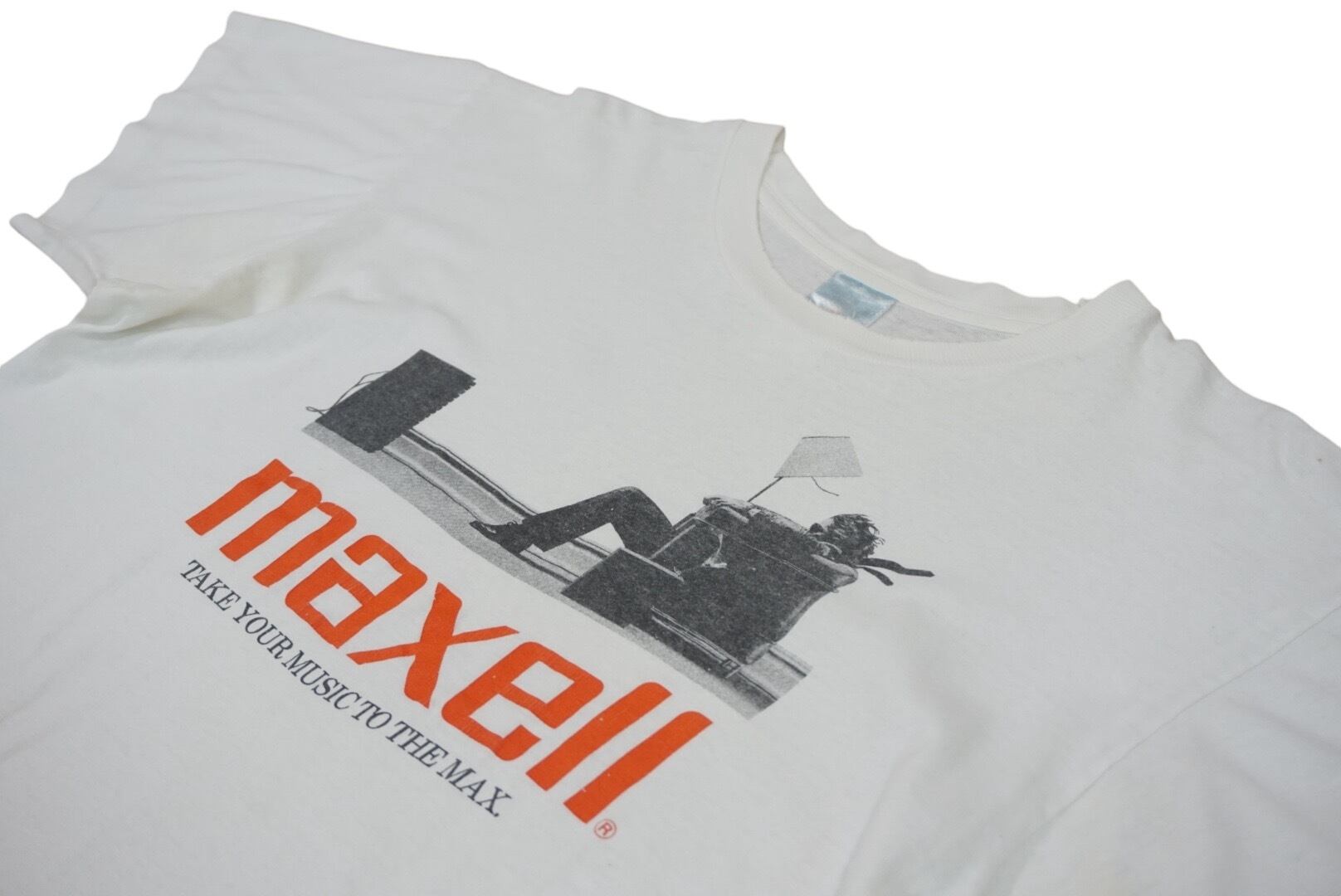 Vintage】90s Maxell Tee | Pay ID