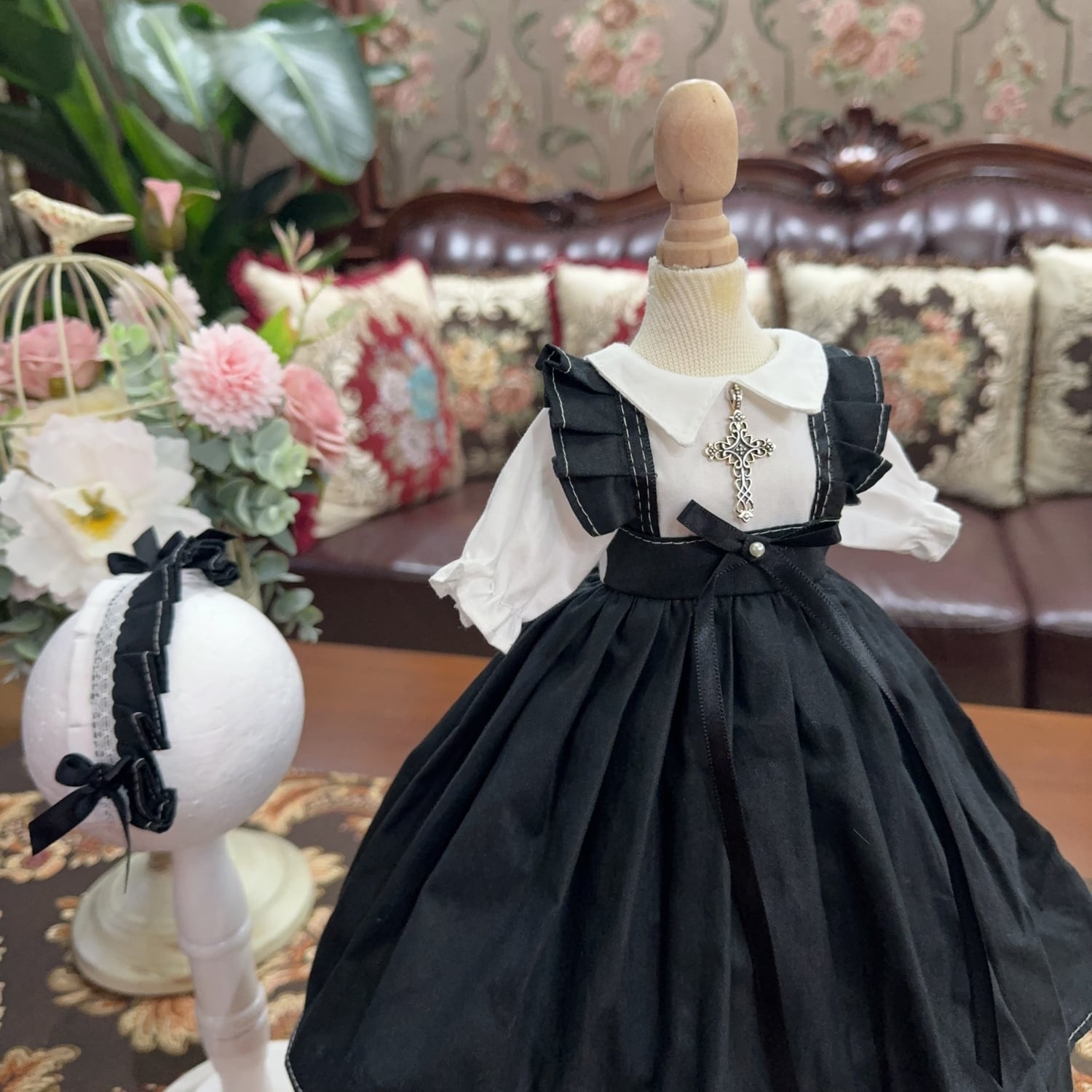 DD,SD,MDD,MSD,幼SDサイズ ドール服 十字架 シスタードレス | ドール服