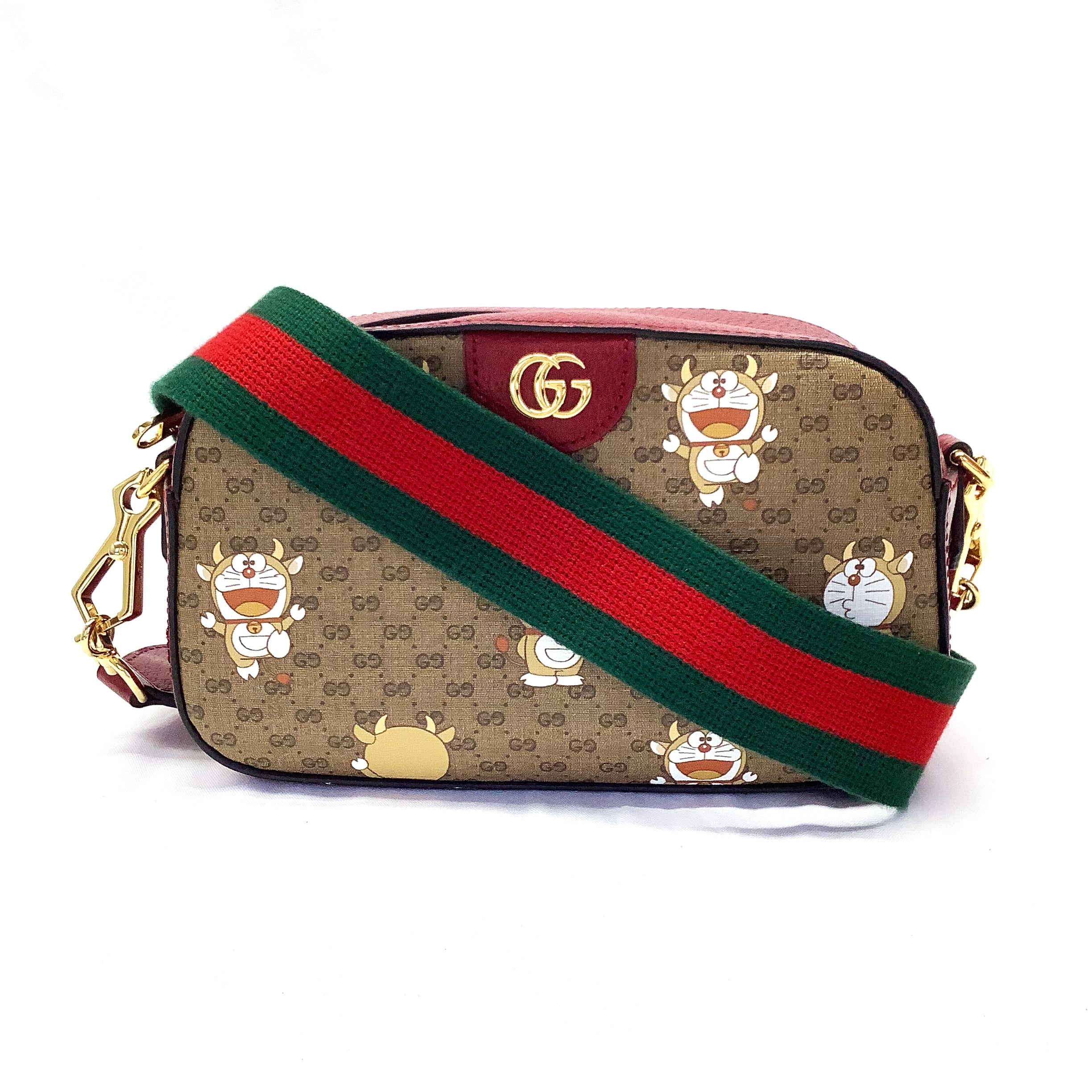 GUCCI ミニGG スプリーム ドラえもんコラボ 限定 うしドラ ショルダー