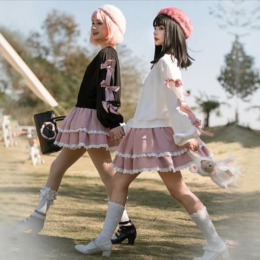 シャツ ワンショルダー リゾート ガーリー スイートロリータ 甘め