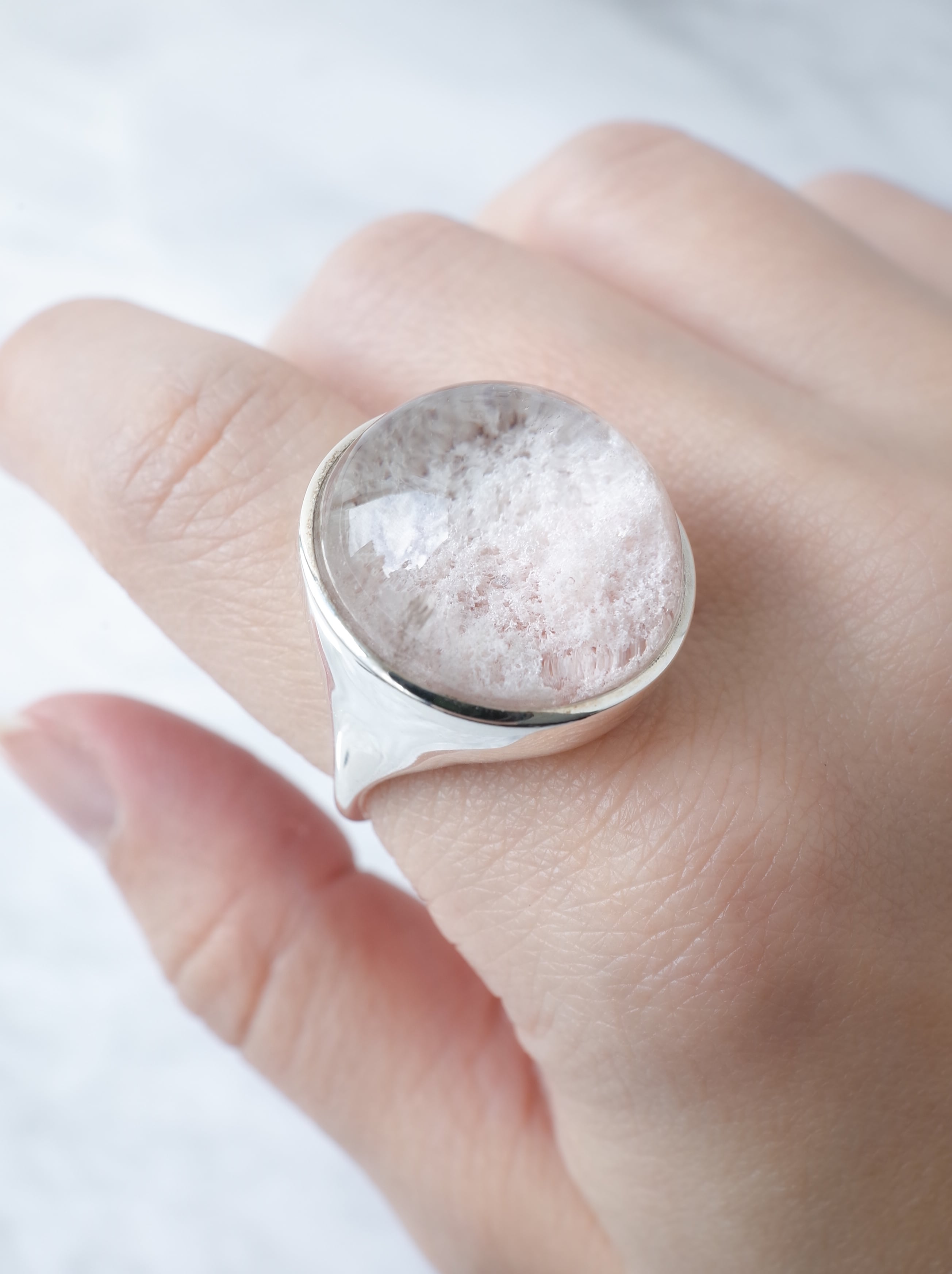Cherry Blossoms Garden Quartz Ring -2 | MOEMI SUGIMURA
