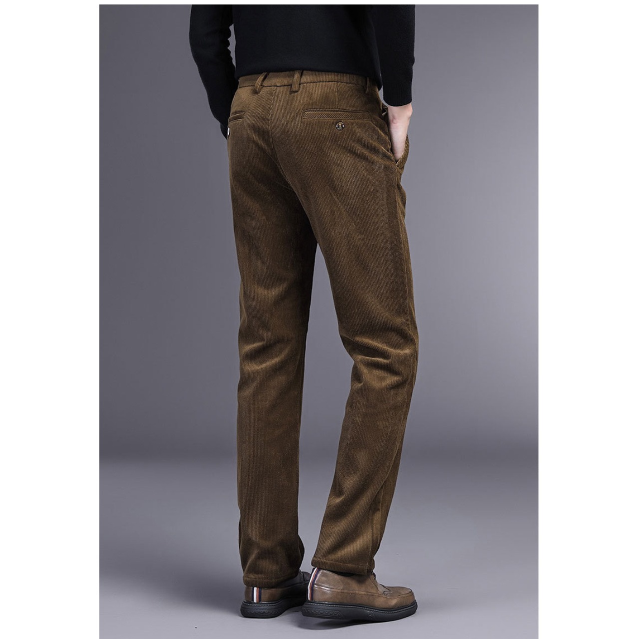 コーデュロイストレートスラックスパンツ　TB1772・画像3