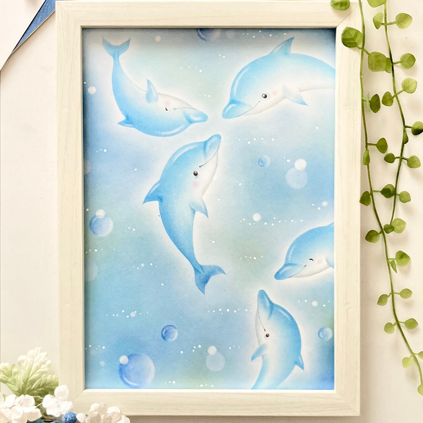パステル画(原画)鳥雲。 パステル画(原画)鳥雲。 (Takoume - ここにいるよ! 絵画)