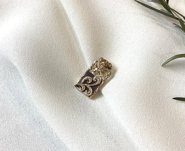 SQUARE STONE PENDANT CHARM