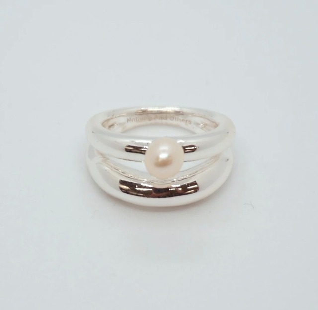 2line 1Ring 【silver/gold】