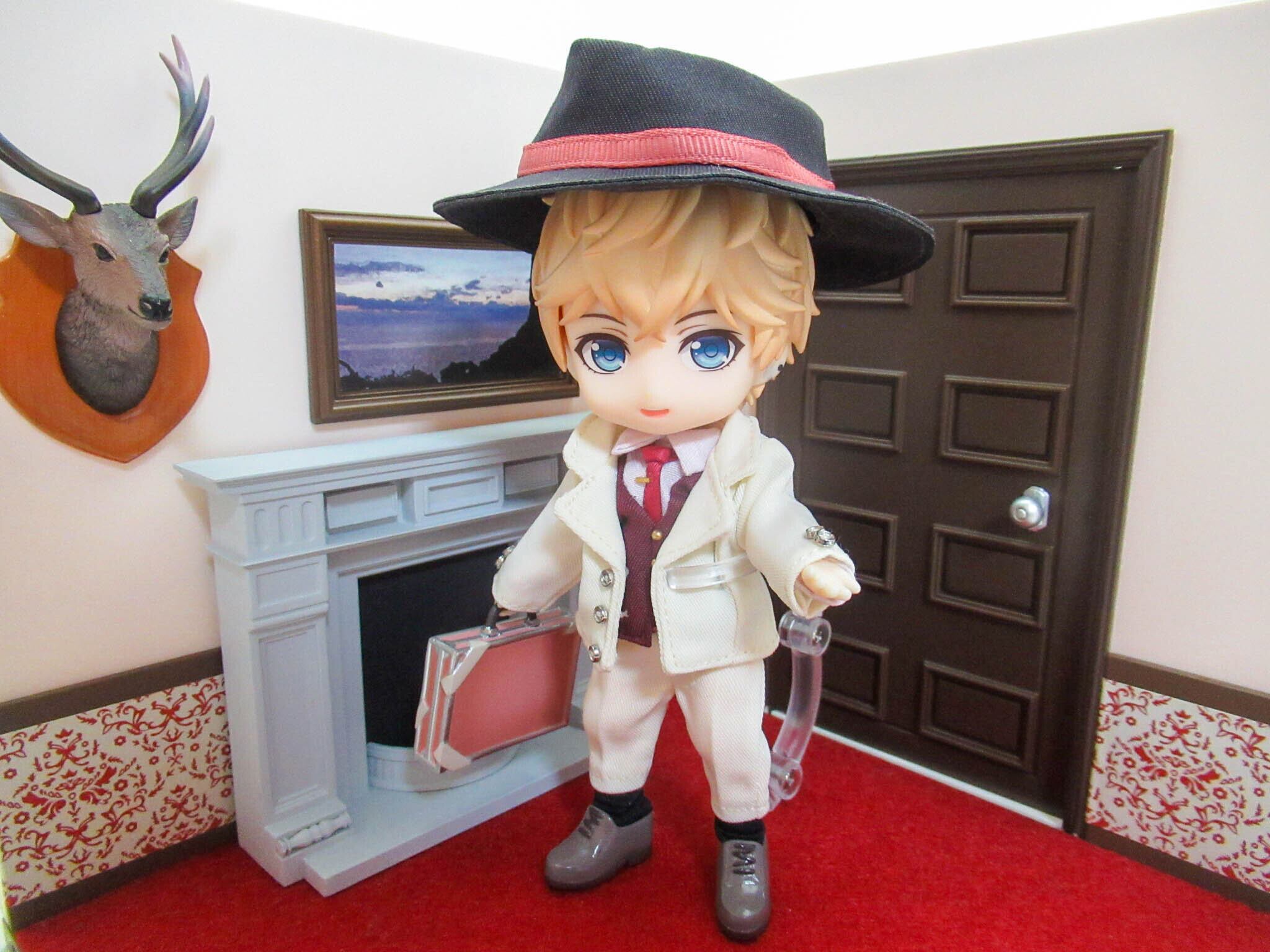 ねんどろいどどーる キラ おようふく スーツ コート クリーム 白