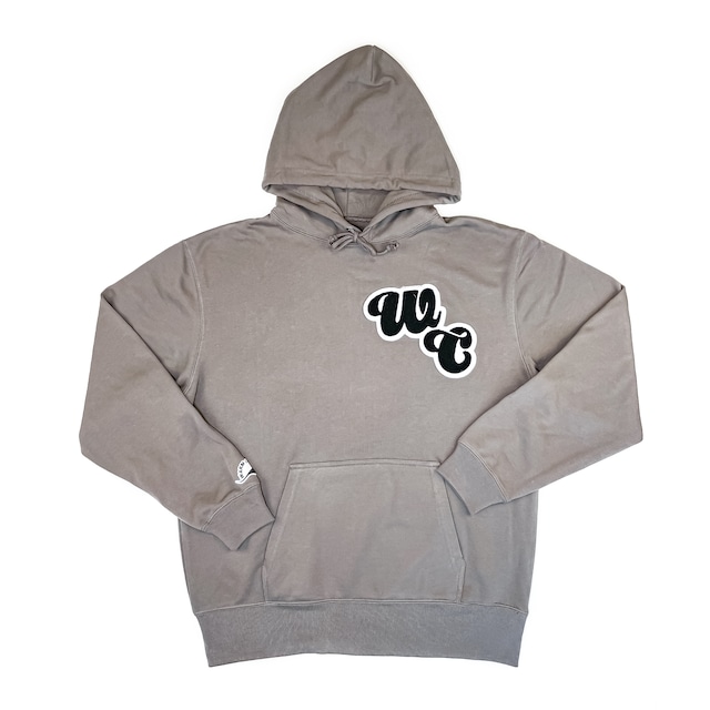 WC emblems hoodie "charcoal"【在庫限り】［発送予定：入金確認後1週間以内］