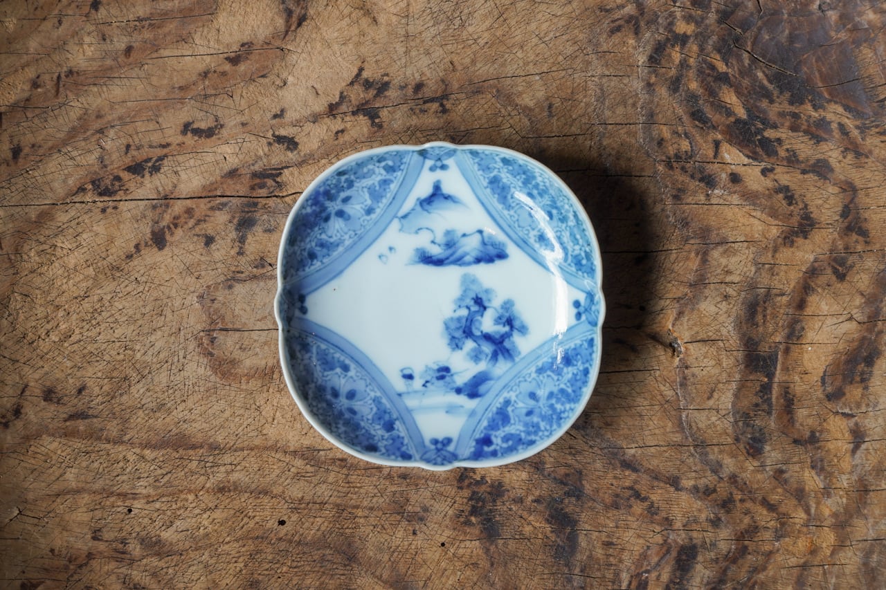 在庫複数/珉平焼四方小皿 | 器まるかく南平台