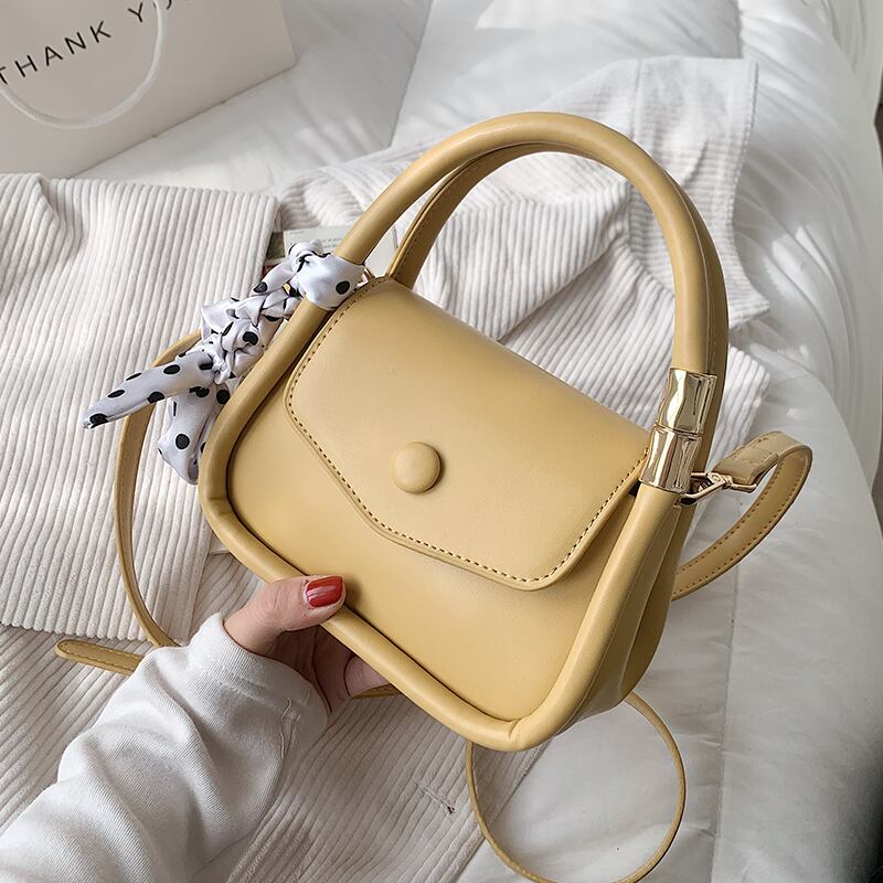 クロスボディ スクウェア 手作りハンドバック67079014588