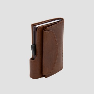 Gun / コインポケットあり / ベジタブルタンニングレザー / C-secure
