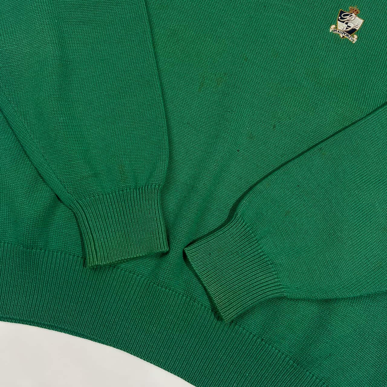 PIA SPORTS ピアスポーツ ウール ニット セーター 5/グリーン メンズ