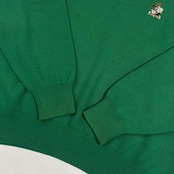 PIA SPORTS ピアスポーツ ウール ニット セーター 5/グリーン メンズ