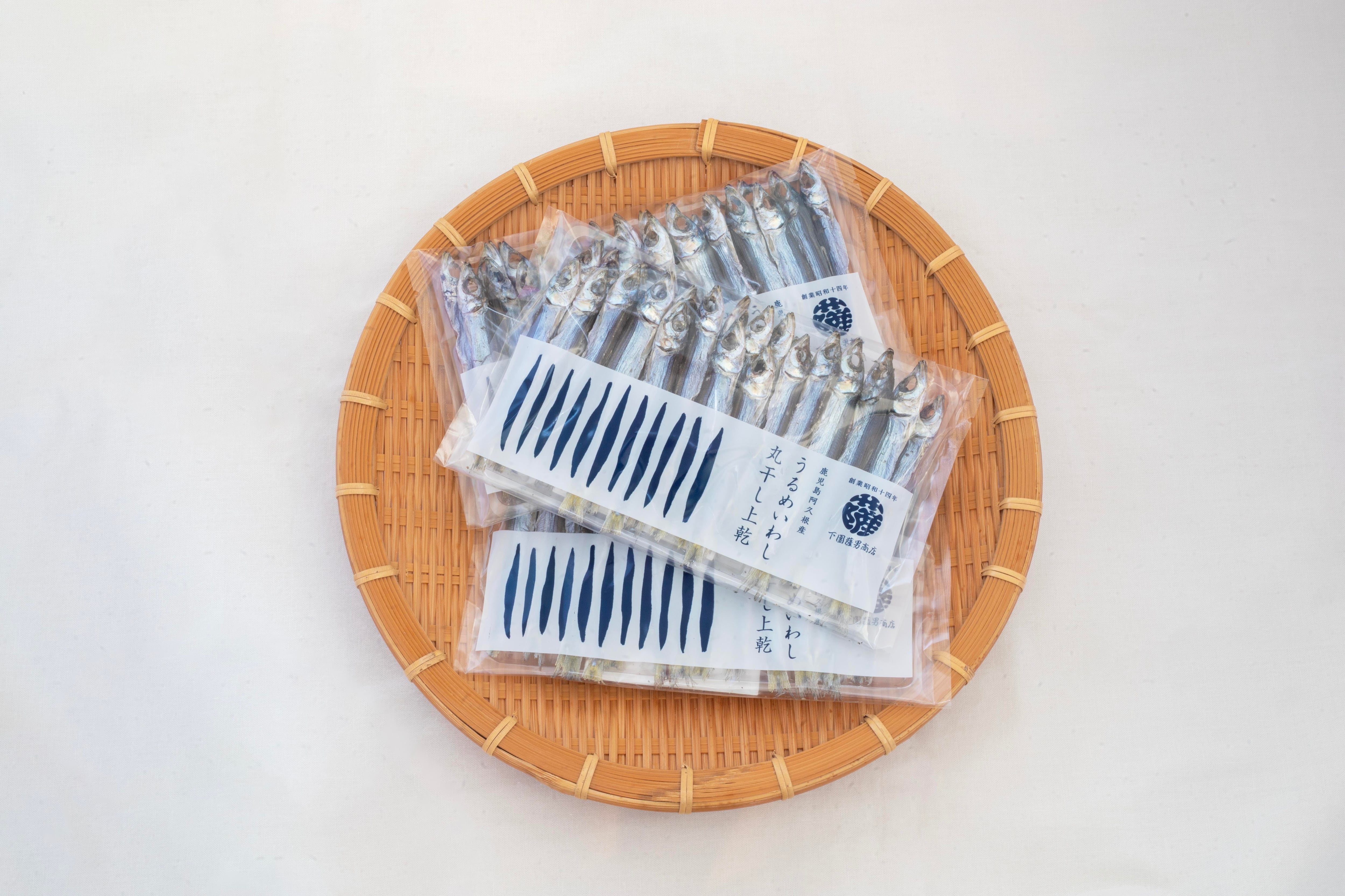 上質うるめいわし上乾35g袋 | うるめいわし丸干し 下園薩男商店