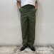 US.ARMY used cotton polyester baker pants W34×L31