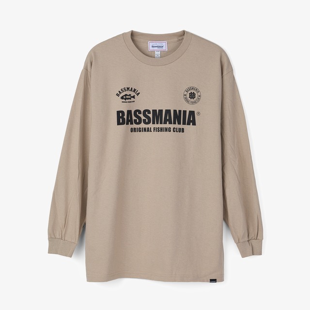 BASSMANIA GAME logo LS Tee［S.BEG］