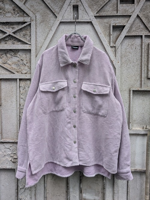 "PINK CORDUROY SHIRT"