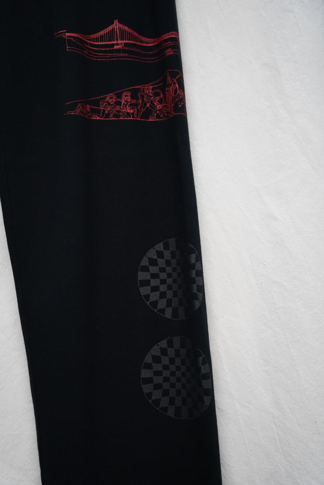 ensou. / Multi-print Sweatpants(BLACK) | THE MODERN AGE
