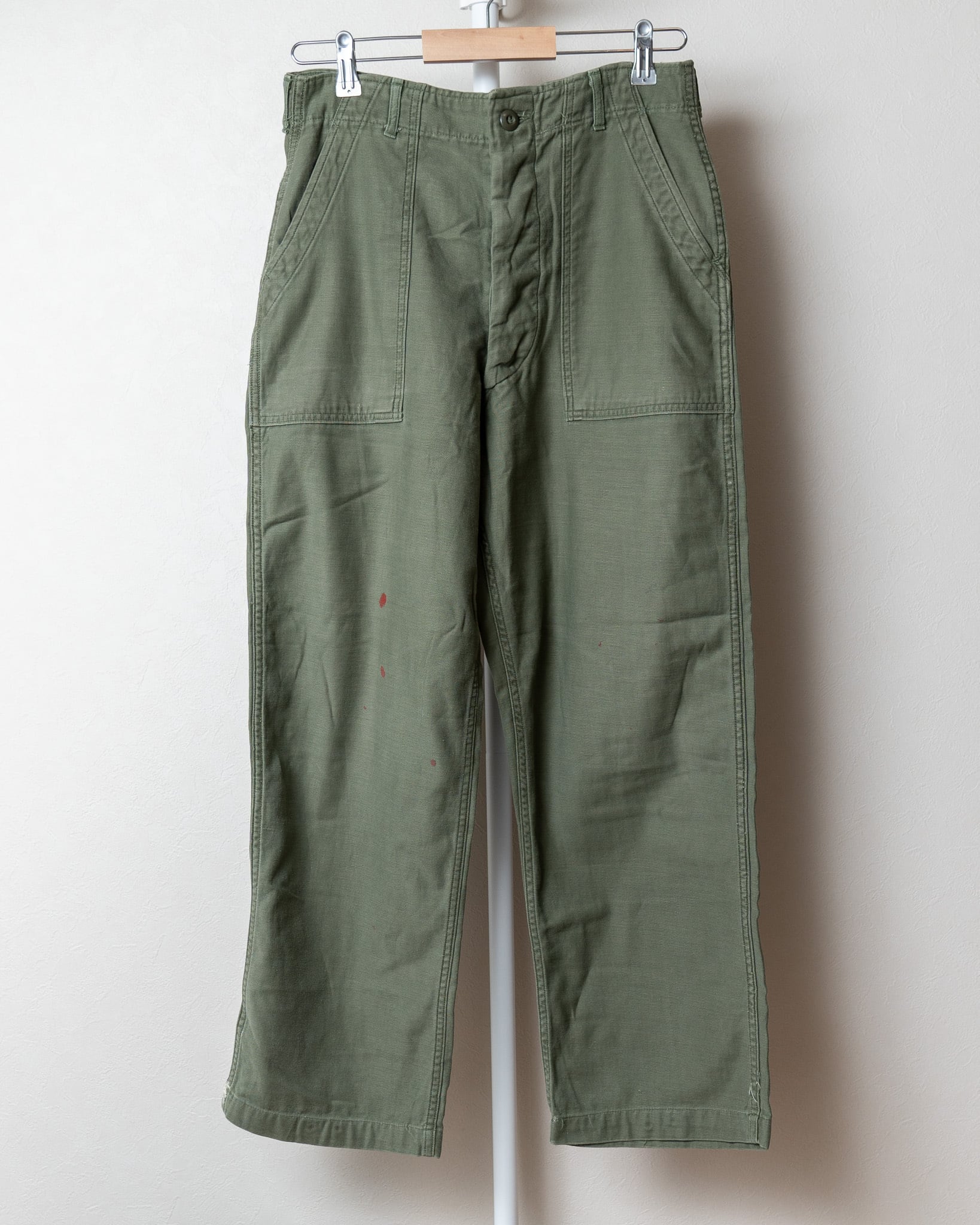 32×31】U.S.Army Utility Trousers OG-107 実物 米軍 ベイカーパンツ