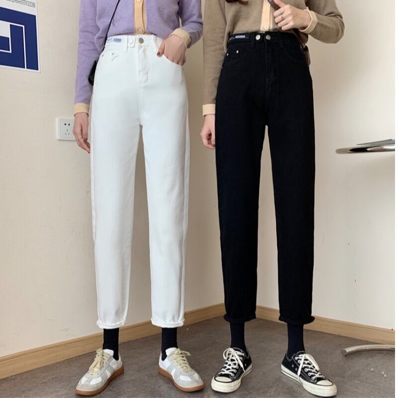 ルーズスプリングパンツ 薄手ハイウェストジーンズ 春物 YY-ファッション76492105267