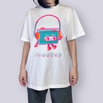 あいがはじける｜Tシャツ-白