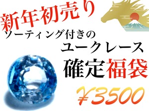 【初売り】¥3500 ソーティング付きユークレース確定福袋『33名限定』［No.K-12］