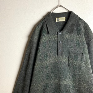 ~"polo knit" argyle pattern~