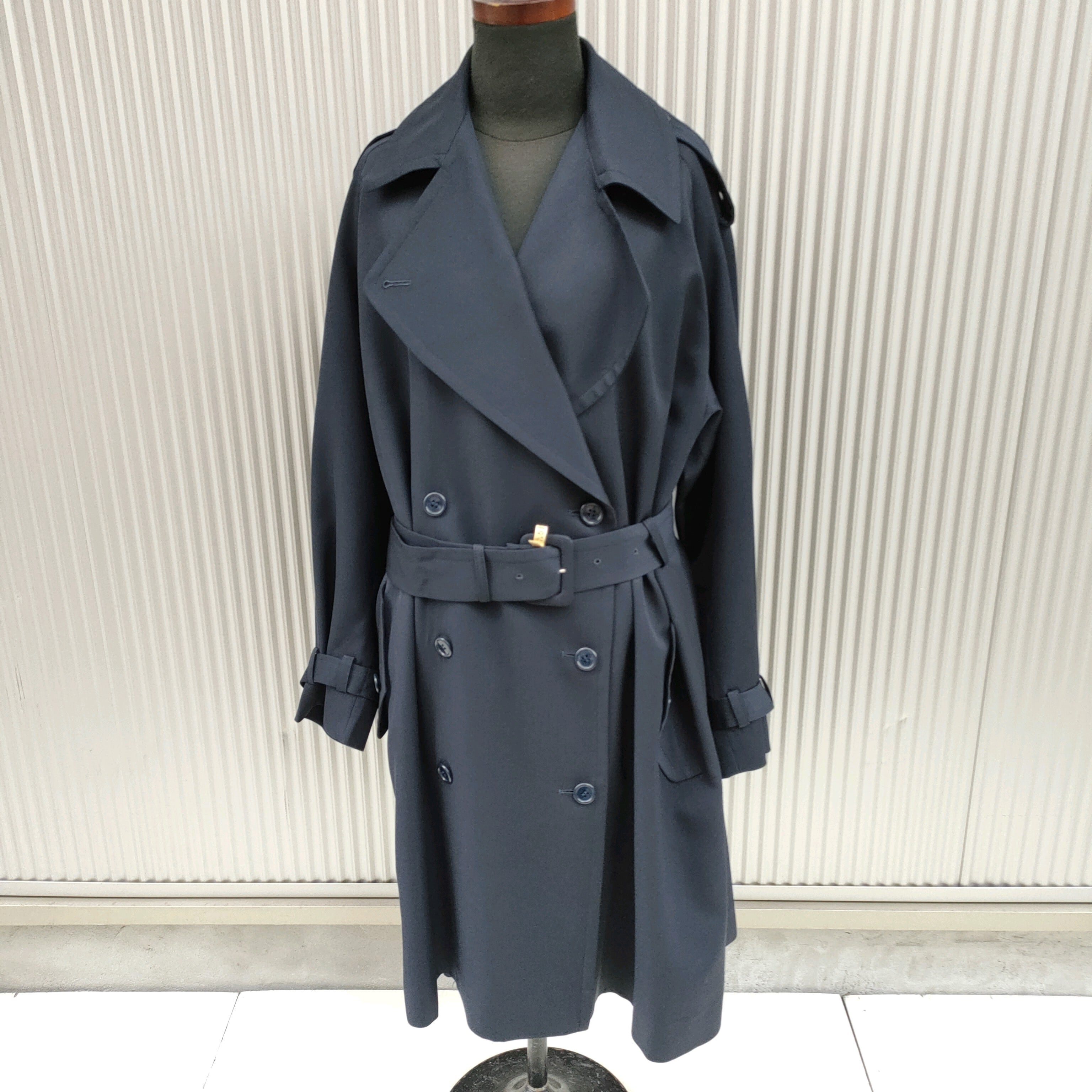 80's 90's vintage オーバーサイズ ブラック マント コート