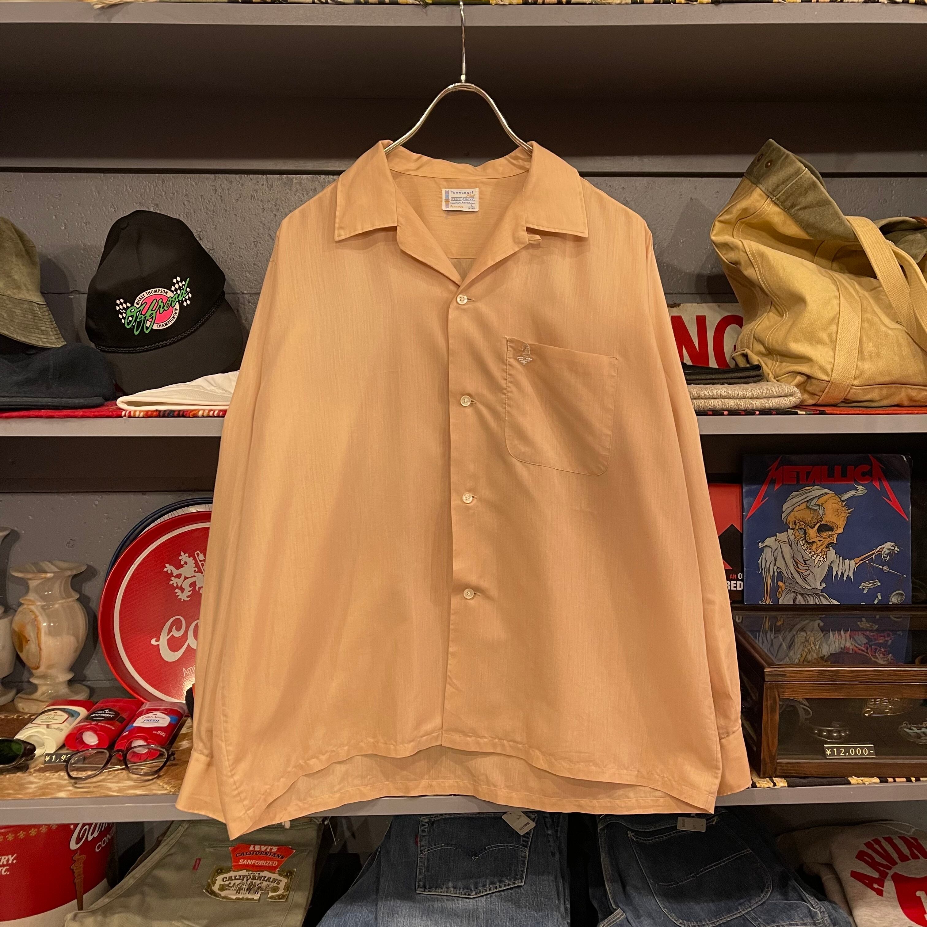 60s TOWNCRAFT L/S Open Collar Shirt | VOSTOK