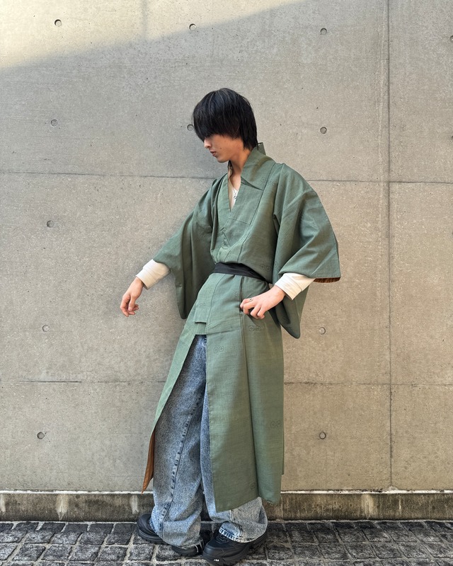 Green longcoat 254