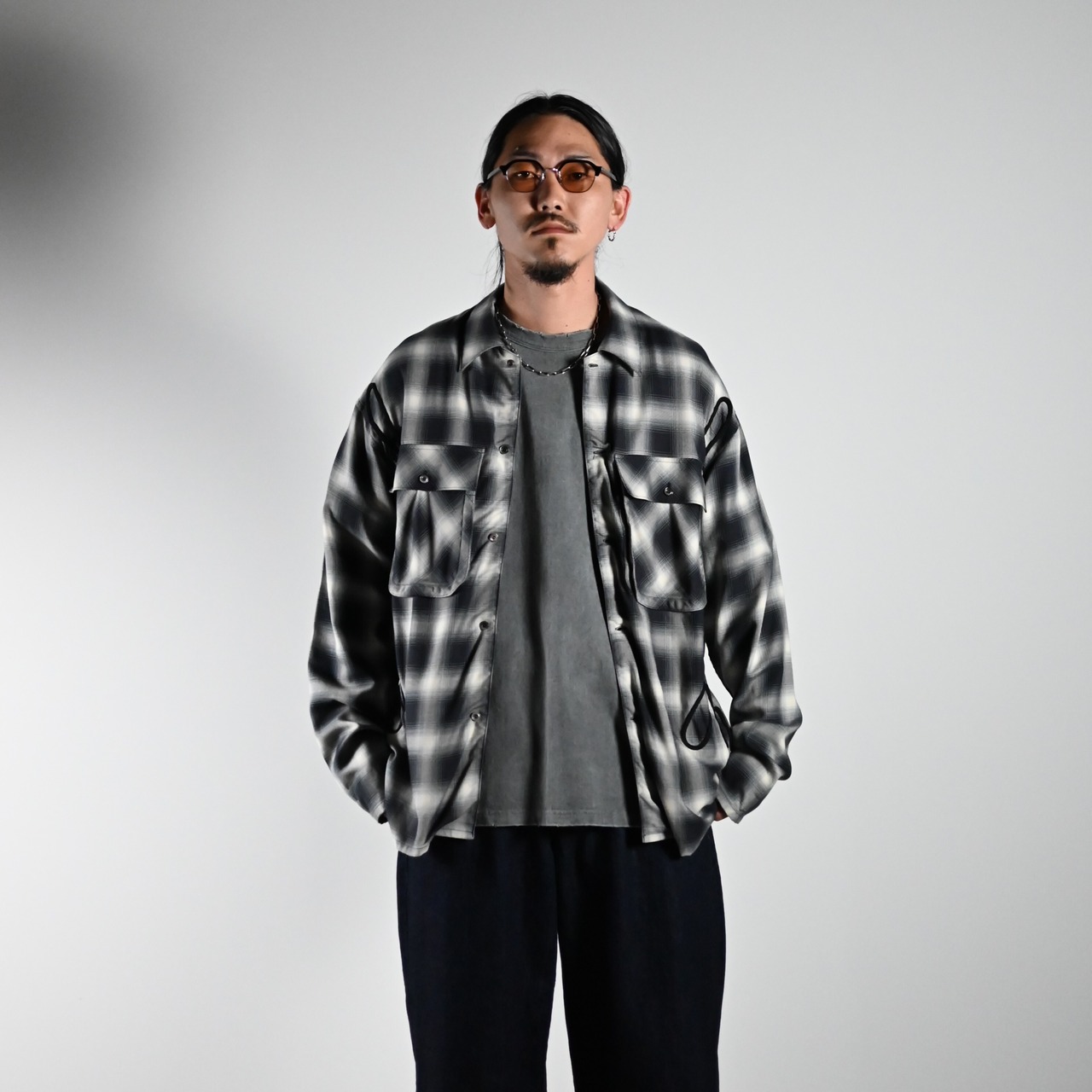 Leh / Embroidery Check Shirts