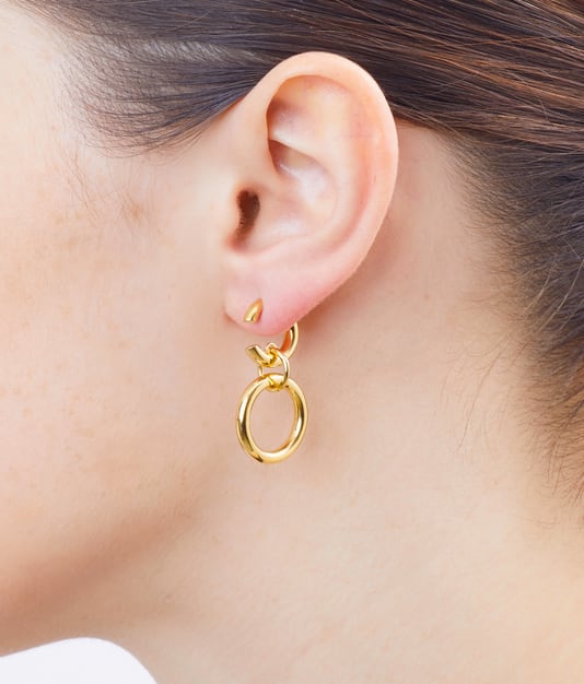 MARIA BLACK マリア・ブラック / Dogma Earring GOLD | TRENT  