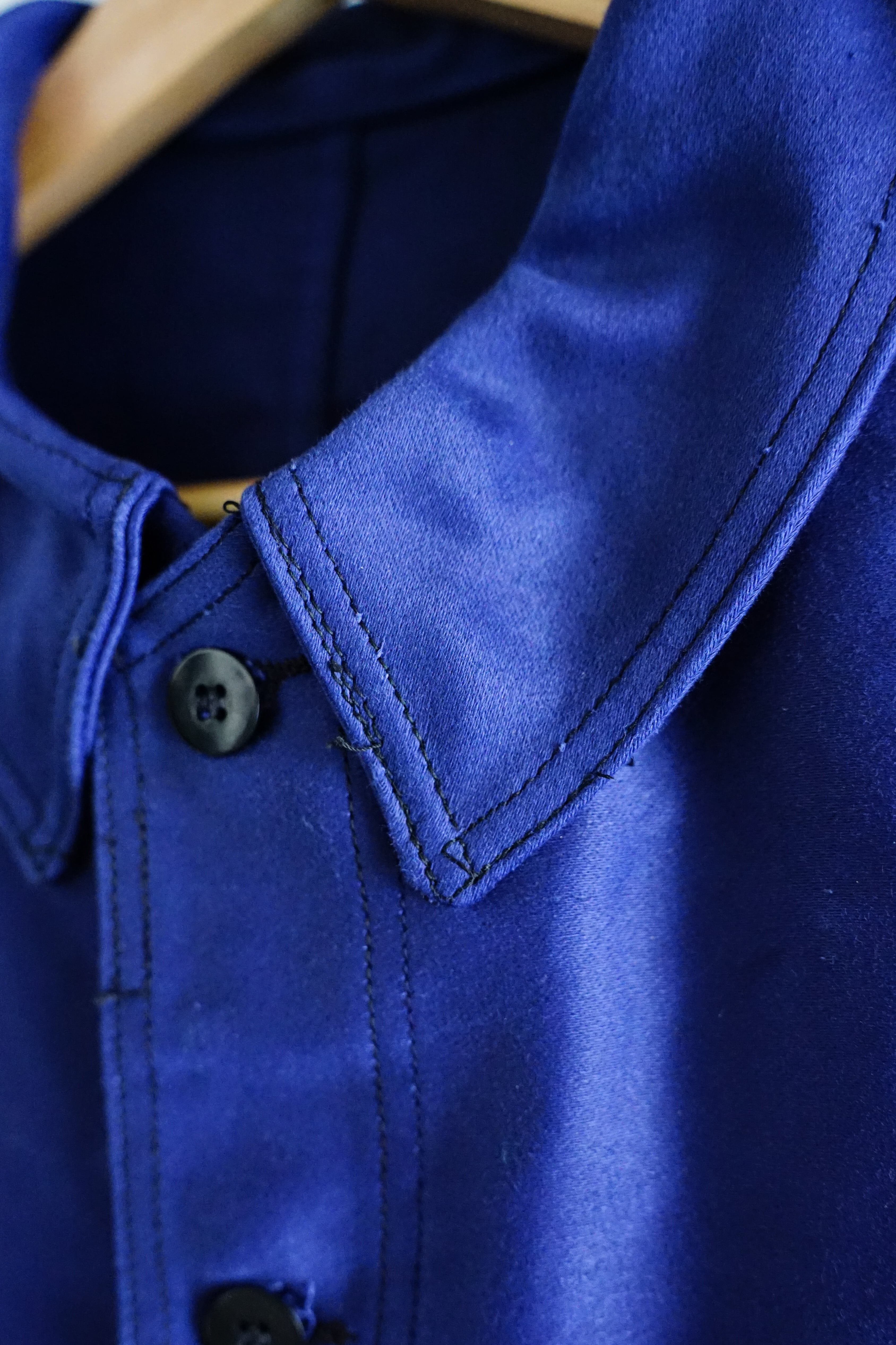 Deadstock] 50〜60's MONT-ROUGE Blue Moleskin Jacket | regnbage
