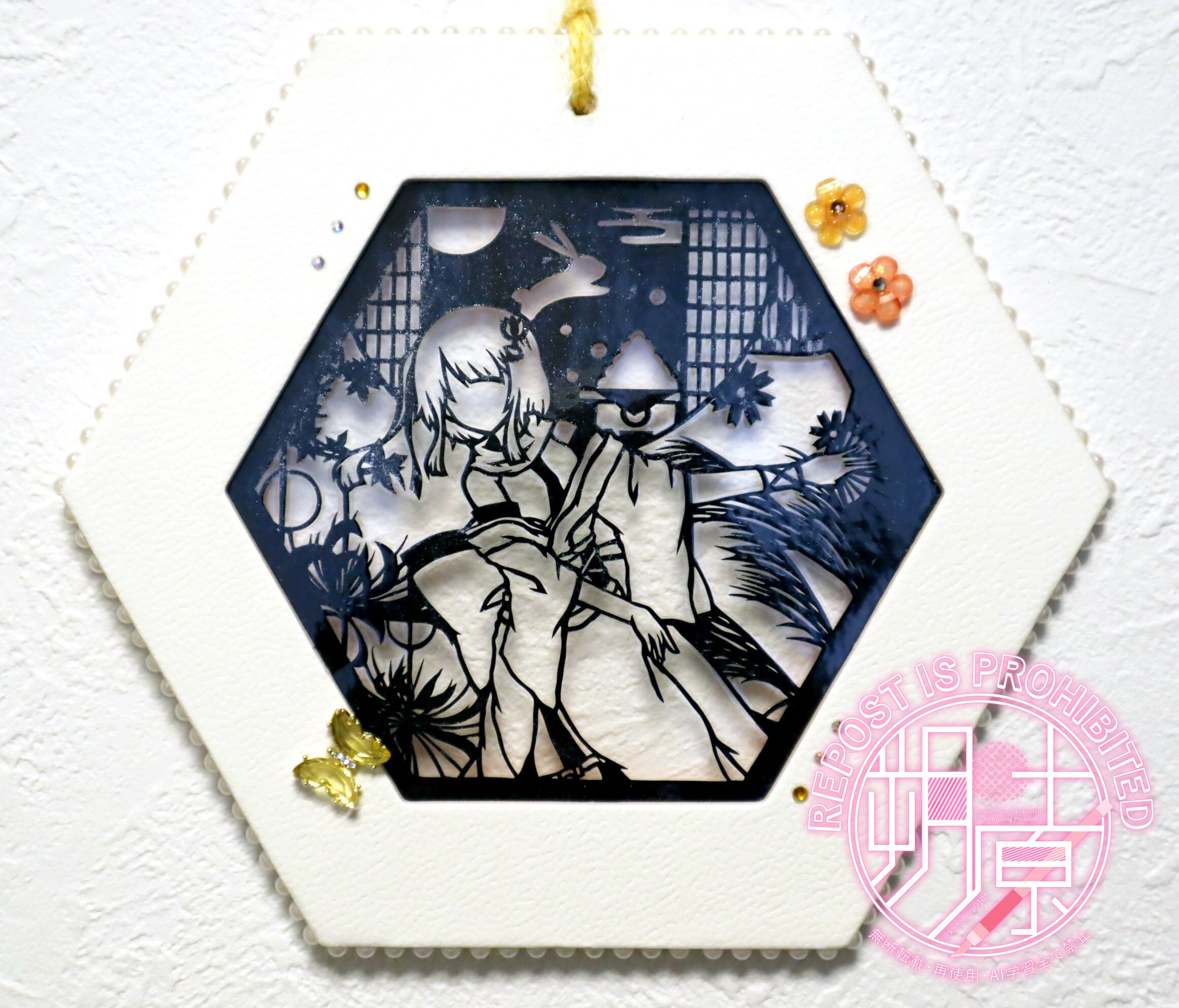 受注販売】A4サイズ：イラストや写真を切り絵にしませんか？ | ツイタチ屋